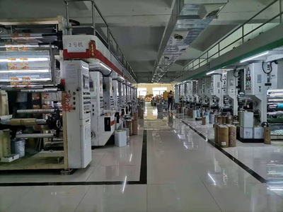 大批量热转印花膜生产车间